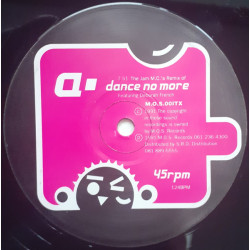 E Lustrious - Dance no more (Jam MCs Remix / Andy Stevenson Remix / Radio mix) 12" Vinyl