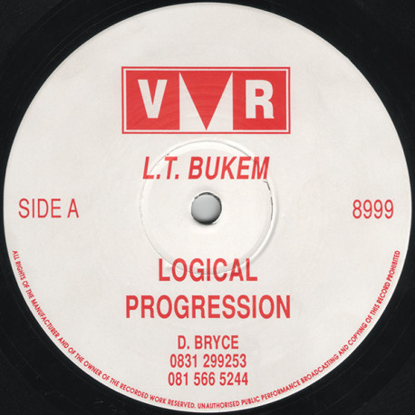 L.T. Bukem - Logical Progression (3 Mixes) LTJ Bukem Classic In Great Condition 