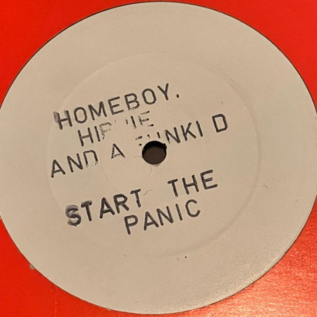 Homeboy, Hippie And A Funki Dred - Start The Panic (Mix 1 / Mix 2) Vinyl Promo