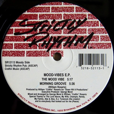 Mood Vibes - Mood Vibe / Morning Groove / Rosario & Morel's Trance / Hard Craftin