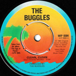 Buggles - Clean Clean / Technopop (7" Single)