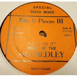 Bits & Pieces III - Let's Do It (80's Medley)  Disco & Funk Megamix.