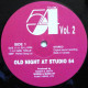 Old Night At Studio 54 - Volume 2 (Two Soul And Funk Megamixes) Cover Edges Worn, Vinyl Fine