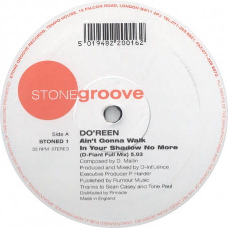 Doreen - Aint Gonna Walk In Your Shadow No More (D Fiant Full Mix / D Fiant Club Mix / Radio Version)