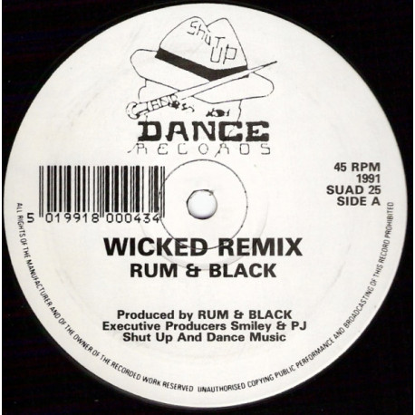 Rum & Black - Wicked (Original / Remix) / Zombies At Dawn