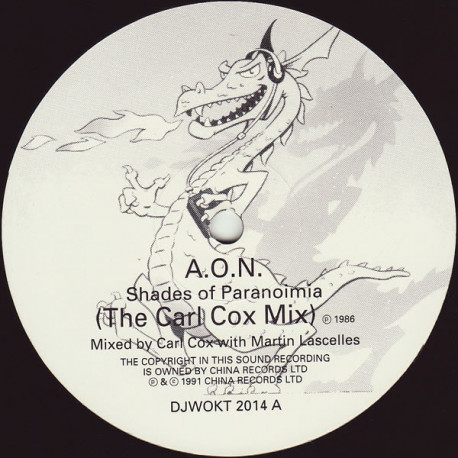 Art Of Noise - Shades Of Paranoimia (Carl Cox Mix / Ben Liebrand 7") / Roller 20 (Rhythmatic Mix)