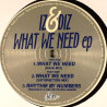 Iz & Diz - What we Need (Main Mix / Satisfaction Mix) / Rhythm By Numbers