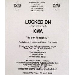 KMA - Klean Kards / Blue Print / Blue Kards (Re-Con Mission EP)