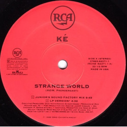 Ke - Strange World (Juniors Factory Mix / LP Version / Tribalistic Mix / Padappella)