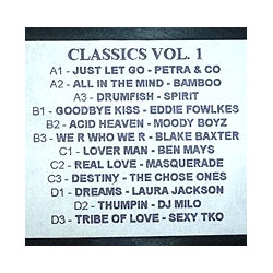 Flashback To..... - Classics Vol 1 (Double Vinyl) Bamboo / Eddie Fowlkes / Blake Baxter / Ben Mays / Moody Boyz (12 Tracks)