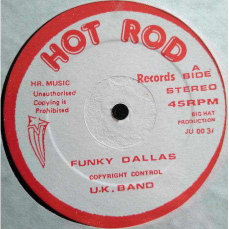 U.K. Band - Funky Dallas (Vinyl Promo)