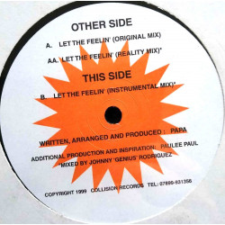 Papa - Let The Feelin (Original Mix / Reality Mix / Instrumental)