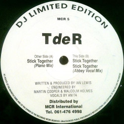 TdeR - Stick Together (Piano Mix / Abbey Vocal Mix / Original)