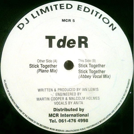 TdeR - Stick Together (Piano Mix / Abbey Vocal Mix / Original)