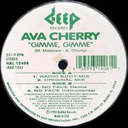 Ava Cherry - Gimme Gimme (Original Mix / Edit / No Face Remix / No Face Inst)