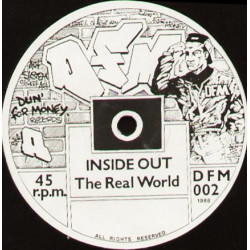 Inside Out - The Real World (Original / McGill Mix) Vinyl Promo