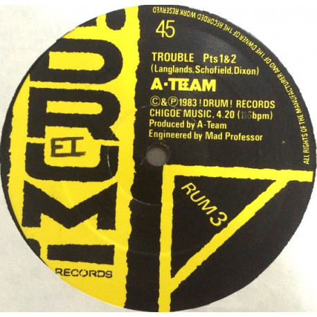 A Team - Double Trouble (Club Mix / Trouble (Parts 1 & 2)