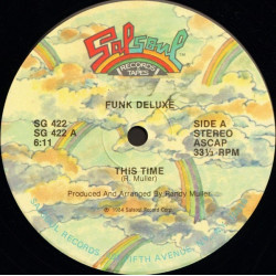 Funk Deluxe - This Time (Extended / Dub)  Original US Pressing