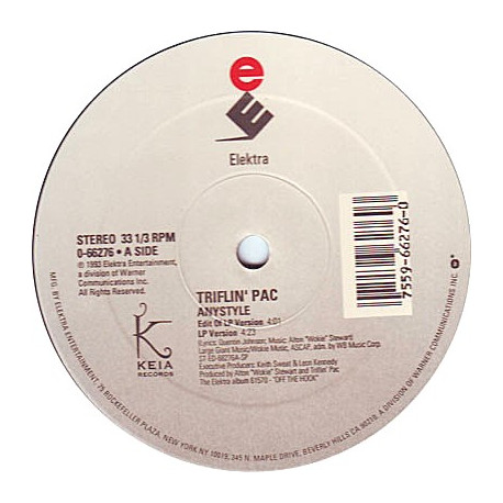 Triflin Pac - Anystyle (LP Version / Edit / Pool Hall Version) / Flava (LP Version)