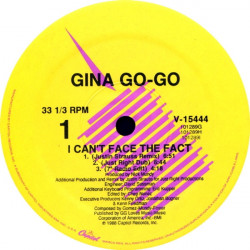 Gina Go Go - Cant Face The Fact (Justin Strauss Remix / Just Right Dub / Radio Edit / Hipped Hopped Mix / Charlie Dee Dub)