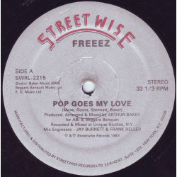 Freeez - Pop Goes My Love / Scratch Goes My Dub / No Need For Greed