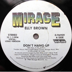 Elly Brown - Dont Hang Up (Long Version / Dub Version)