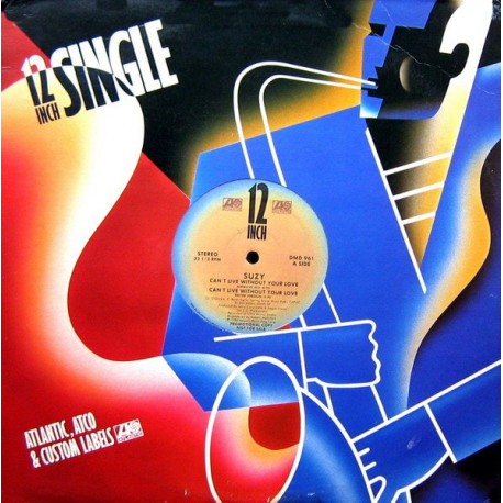 Suzy - Cant Live Without Your Love (Airwave Mix / Edit / Remix / Double Dub) Vinyl Promo