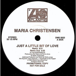 Maria Christiansen - Just A Little Bit Of Love (Club Mix / Deep Dub / Remix / Remix Dub) Vinyl Promo