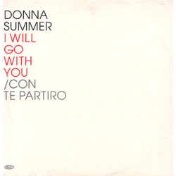Donna Summer - I Will Go With You (Groovy G Club Mix / Groovy G Edit) Vinyl Promo