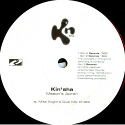 Kin'sha - Masons Apron (Mike Koglins Club Mix / Zone 12s River Rinse Mix) Vinyl Promo
