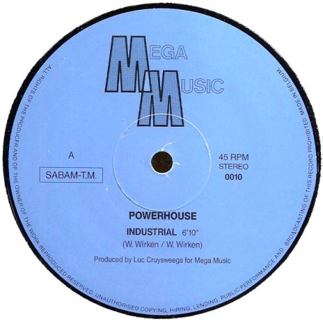 Powerhouse - Industrial / The Basseman (12" Vinyl)