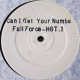 Full Force - Can I Get Your Number (4 Mixes) Vinyl Promo