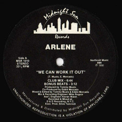 Arlene - We Can Work It Out (Club Mix / Bonus Beats / Radio Mix / Dub)