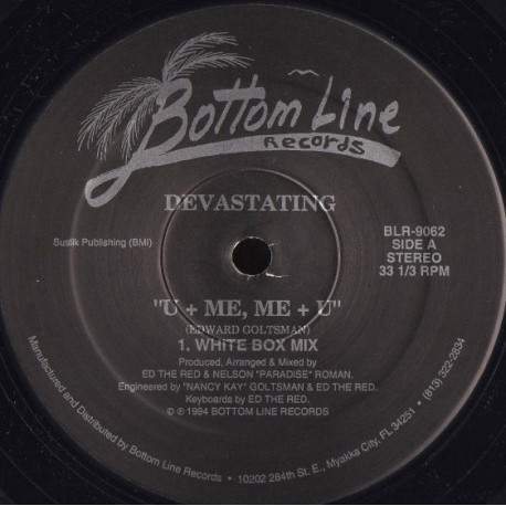 Devastating - U Me Me U (White Box Mix / Paradise Deep Love Mix)