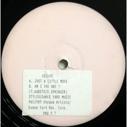 Deluxe - Just A Little More / Am I The One (Vinyl Promo)