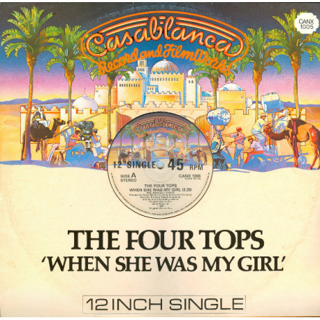 Four Tops - When She Was My Girl / Something To Remember