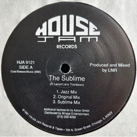 Tikkle - The Sublime (Jazz Mix / Original Mix / Sublime Mix) / Bubbles (Original Mix / Club Mix)