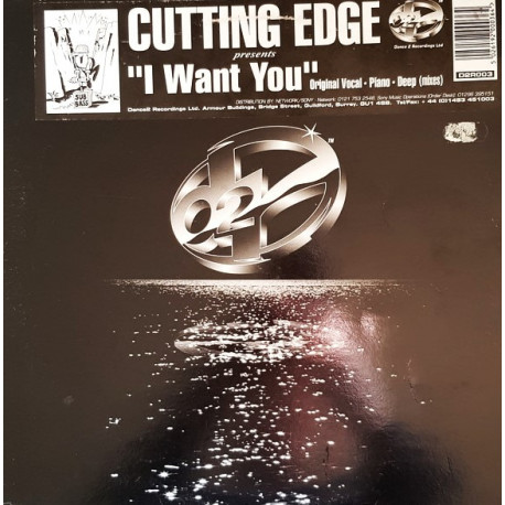 Cutting Edge - I Want You (Original Vocal Mix / Deep Mix / Piano Mix)