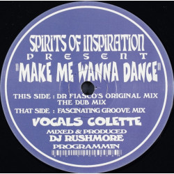 DJ Rushmore - Spirits Of Inspiration (Dr Fiascos Original Mix / Dub / Fascinating Groove Mix)