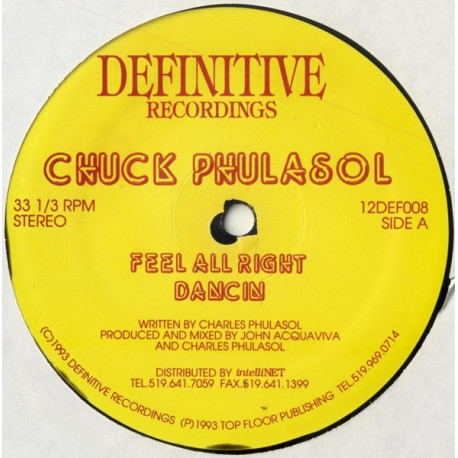 Chuck Phulasol - Feel All Right / Dancin / Stargazer / Charles In Charge