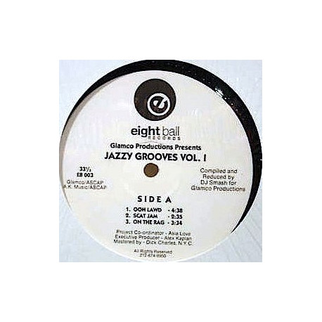Jazzy Grooves Vol 1 - Ooh Lawd / Scat Jam / On The Rag / Its Nice To Have Money / New Jazz Swingin / Blown Away