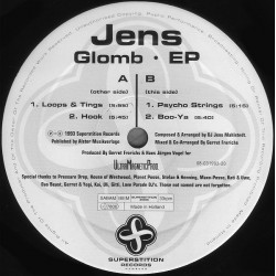 Jens - Glomb EP (Loops & Tings / Hook / Psycho Strings / Boo-Ya)
