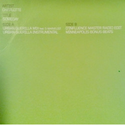 Charlotte - Someday (Urban Guerilla Mix / Urban Guerilla Inst / D Influence Radio Edit / Bonus Beats) Vinyl Promo