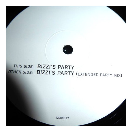 Bizzi - Bizzis Party (Original / Extended Party Mix) Vinyl Promo
