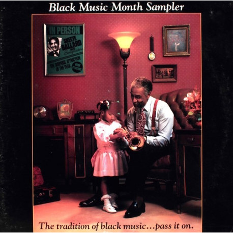 Black Music Month Sampler 1986 - 11 Tracks by Aretha / Whodini / Whitney / Billy Ocean / Precious Wilson / Jermaine Jackson