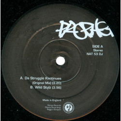 Prophets Of Da City – Da Struggle Kontinues / Wild Stylez (Vinyl Promo)