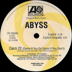Abyss - Catch 22 (Explicit / Explicit Acapella / Modified / Instrumental) Vinyl Promo