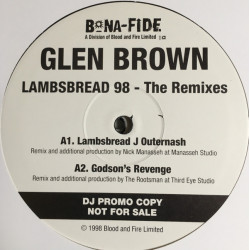 Glen Brown - Lambsbread J Outernash (Original / Bonus Chill) / Godsons Revenge / Father For The Living (Mr Scruff Remix)  10"