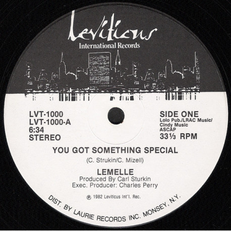 Lemelle - You Got Something Special (2 Original Mixes) Looks Unplayed