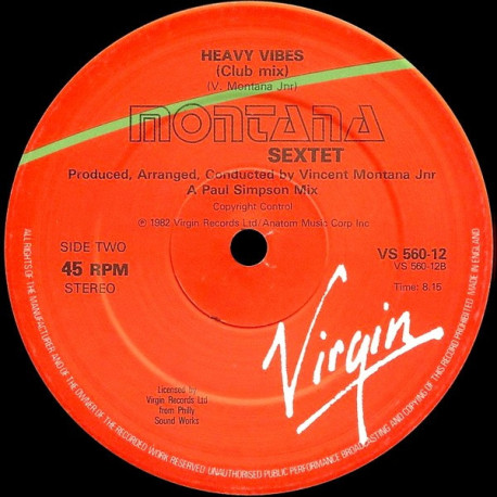 Montana Sextet - Heavy Vibes (Paul Simpson Club Mix / Original Mix / Radio Edit)